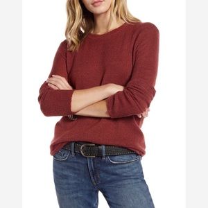 Treasure & Bond Distressed Pullover Sweater